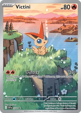 Victini - 208/215 - Scarlet & Violet Black Star Promos