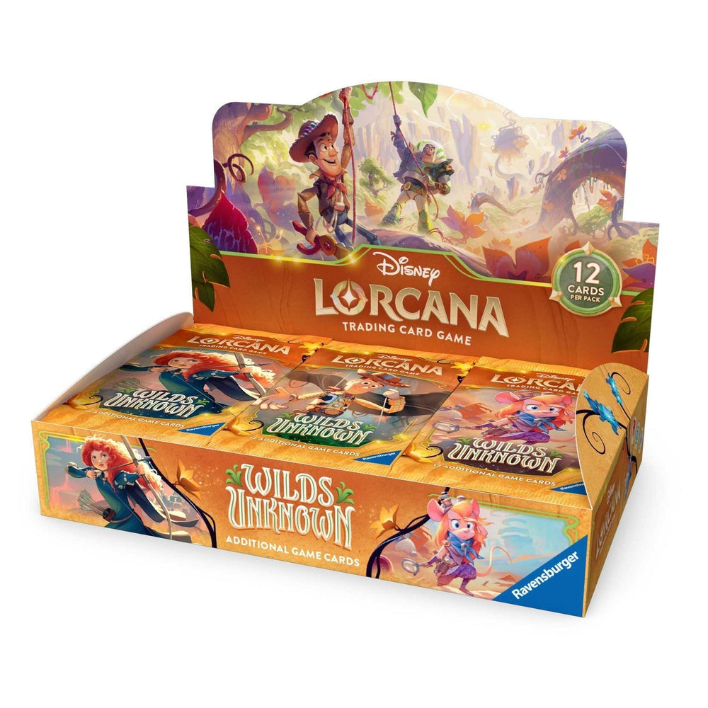 Disney Lorcana TCG: Wilds Unknown - Set 12 - Booster Display (24 Packs)