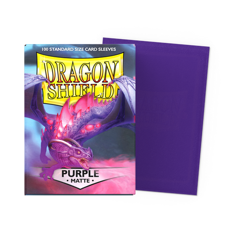 Dragon Shield Matte Sleeves - Purple (100 Pack)