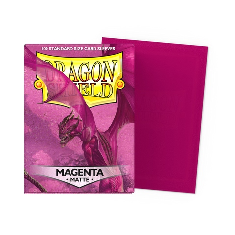 Dragon Shield Matte Sleeves - Magenta (100 Pack)