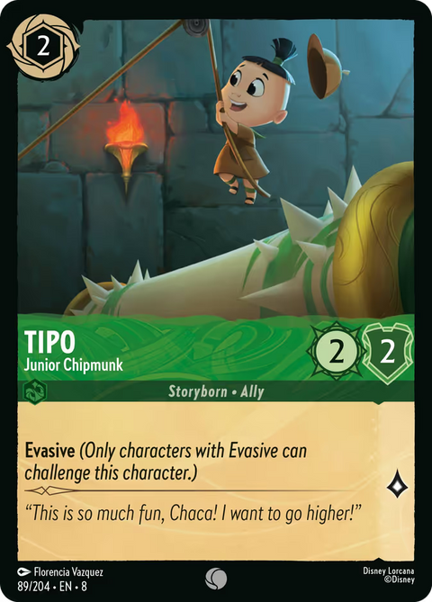 Tipo - Junior Chipmunk - 89 - Reign of Jafar