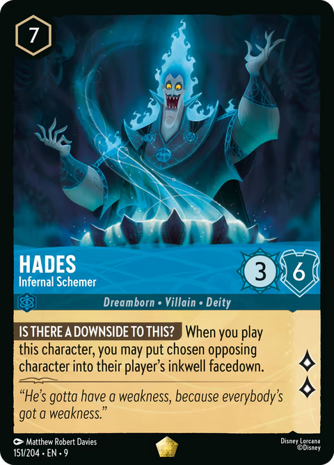 Hades - Infernal Schemer - 151 - Fabled