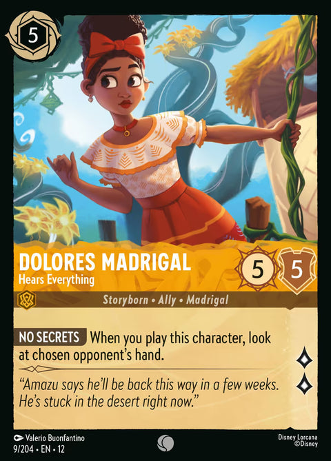 Dolores Madrigal - Hears Everything - 9 - Wilds Unknown