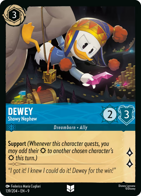 Dewey - Showy Nephew - 139 - Fabled
