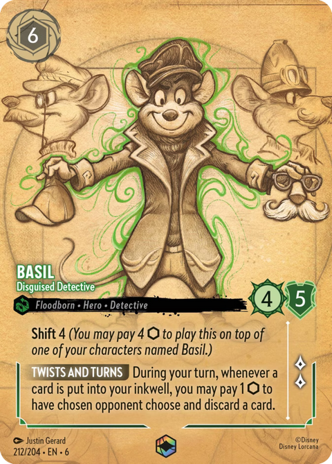 Basil - Disguised Detective - 212 - Azurite Sea