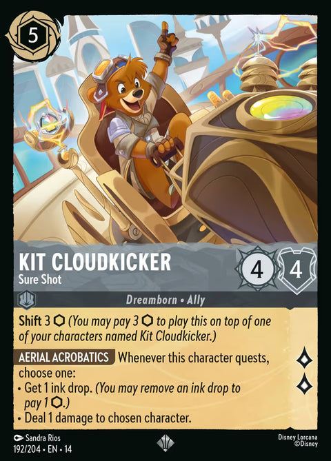 Kit Cloudkicker - Sure Shot - 192 - Hyperia City