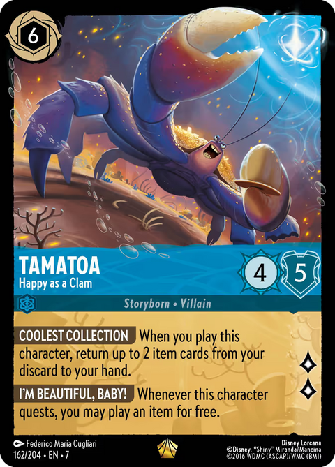 Tamatoa - Happy as a Clam - 162 - Archazia's Island