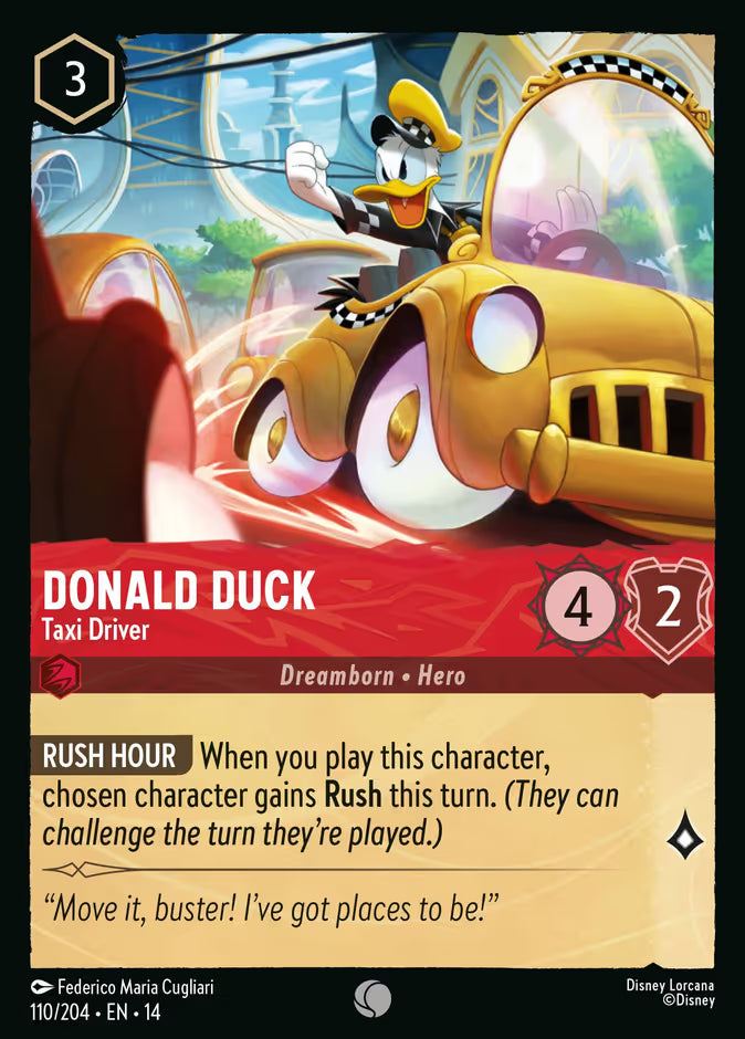 Donald Duck - Taxi Driver - 110 - Hyperia City