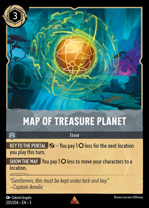 Map of Treasure Planet - 201 - Into the Inklands