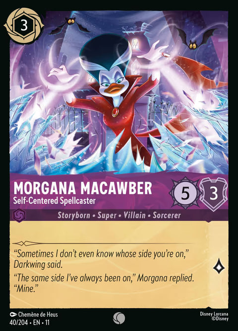 Morgana Macawber - Self-Centered Spellcaster - 40 - Winterspell