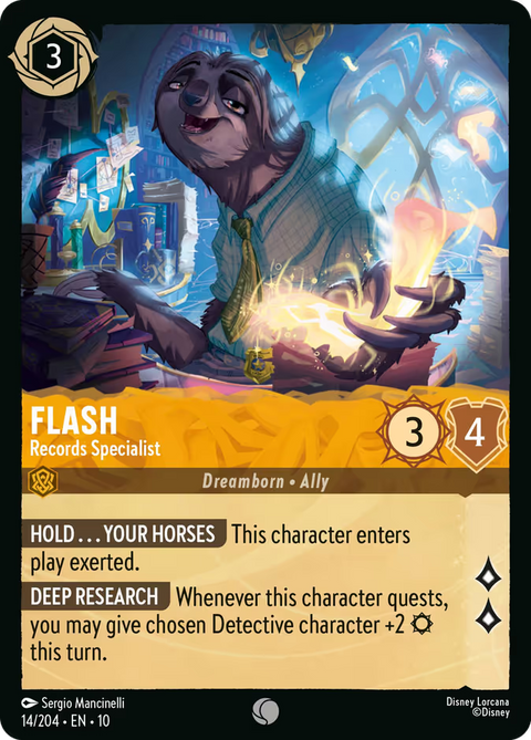 Flash - Records Specialist - 14 - Whispers in the Well