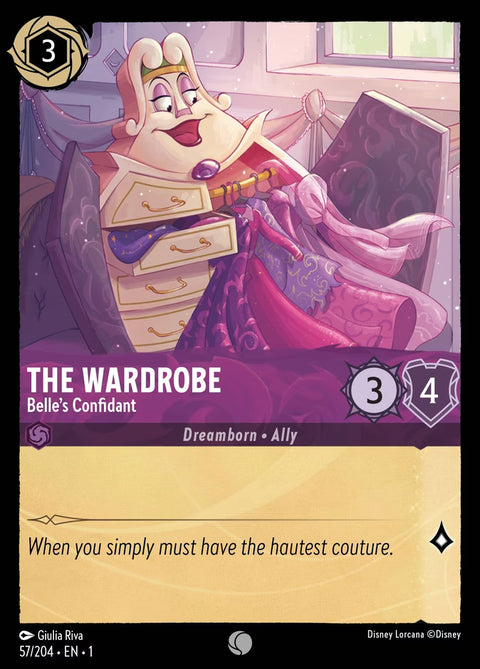 The Wardrobe - Belle's Confidant - 57 - The First Chapter