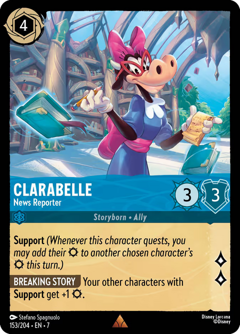 Clarabelle - News Reporter - 153 - Archazia's Island