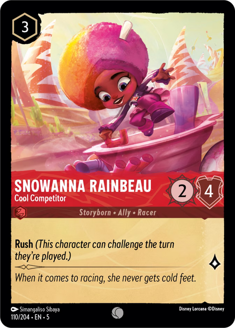 Snowanna Rainbeau - Cool Competitor - 110 - Shimmering Skies