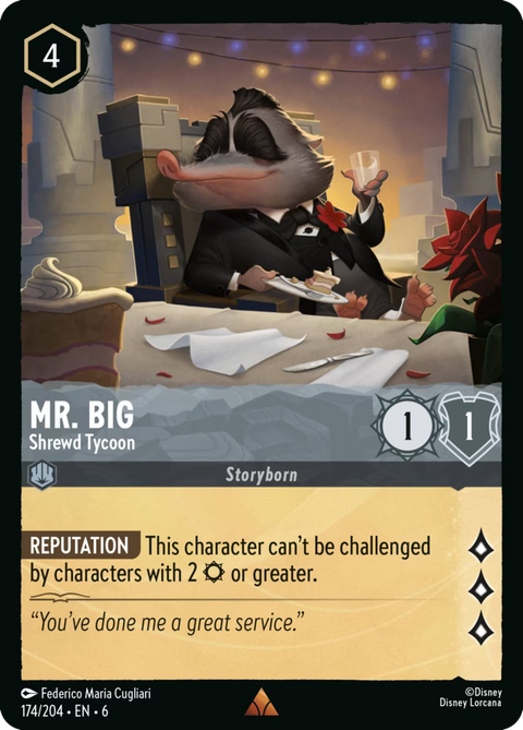 Mr. Big - Shrewd Tycoon - 174 - Azurite Sea