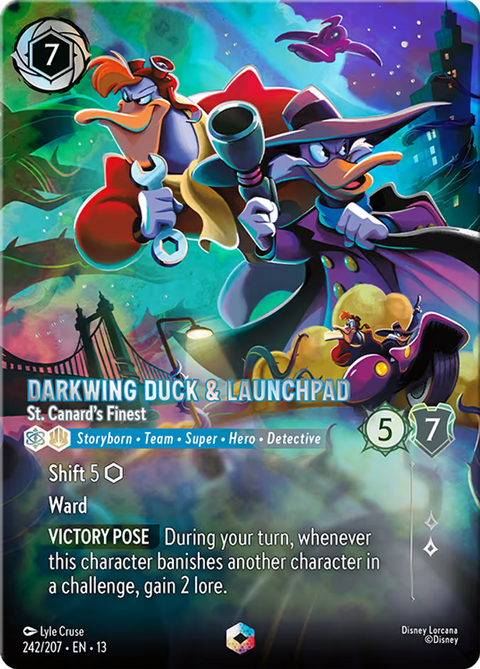 Darkwing Duck & Launchpad - St. Canard's Finest - 242 - Attack of the Vine!