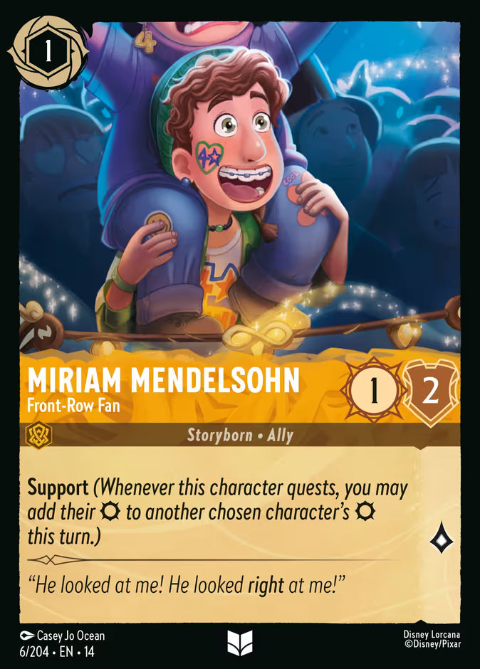 Miriam Mendelsohn - Front-Row Fan - 6 - Hyperia City