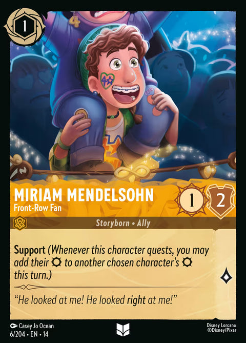 Miriam Mendelsohn - Front-Row Fan - 6 - Hyperia City