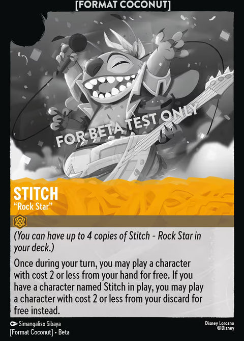 Stitch - "Rock Star" - 3 - Format Coconut