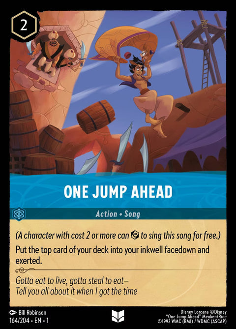 One Jump Ahead - 164 - The First Chapter