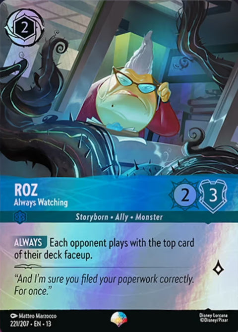 Roz - Always Watching - 221 - Attack of the Vine!