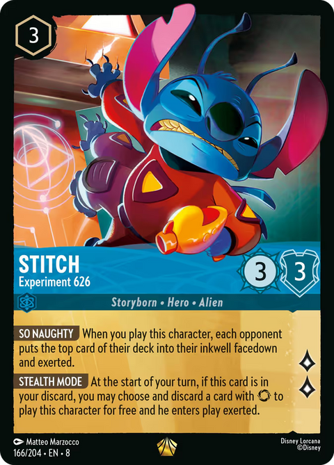 Stitch - Experiment 626 - 166 - Reign of Jafar