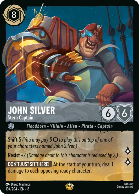 John Silver - Stern Captain - 194 - Azurite Sea