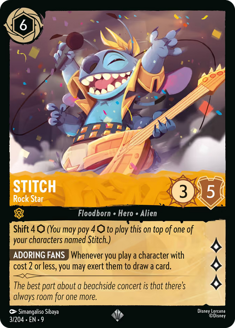 Stitch - Rock Star - 3 - Fabled