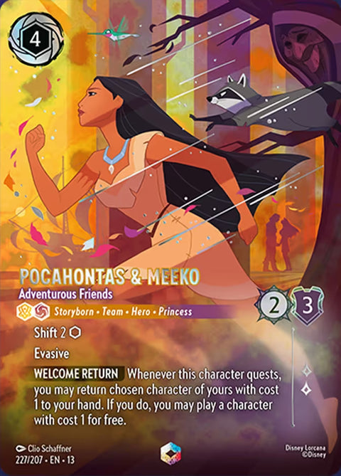 Pocahontas & Meeko - Adventurous Friends - 227 - Attack of the Vine!