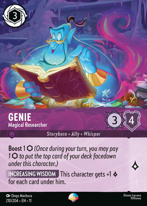 Genie - Magical Researcher - 210 - Winterspell