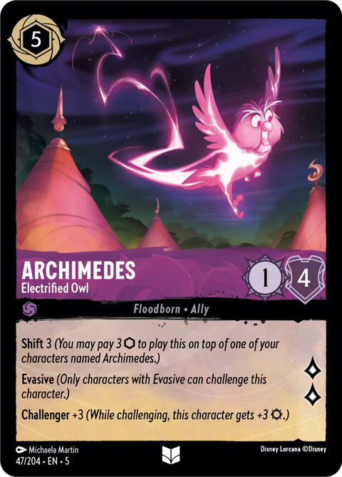 Archimedes - Electrified Owl - 47 - Shimmering Skies