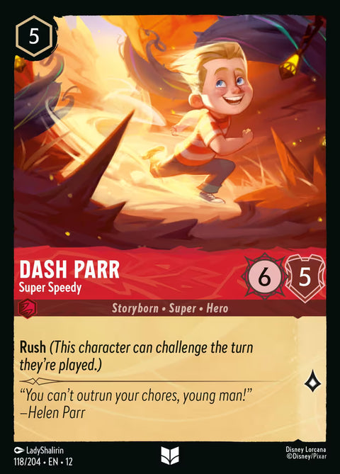 Dash Parr - Super Speedy - 118 - Wilds Unknown