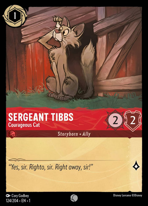 Sergeant Tibbs - Courageous Cat - 124 - The First Chapter
