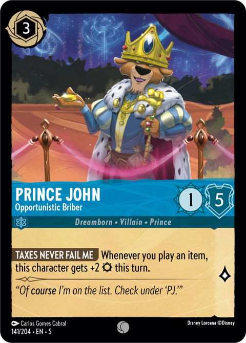 Prince John - Opportunistic Briber - 141 - Shimmering Skies