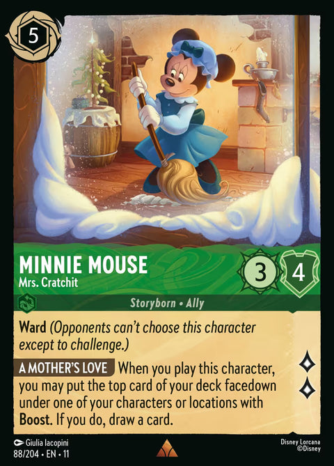 Minnie Mouse - Mrs. Cratchit - 88 - Winterspell