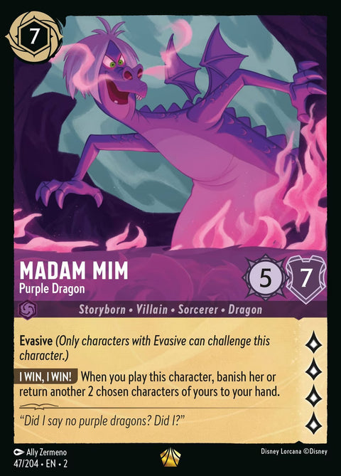 Madam Mim - Purple Dragon - 47 - Rise of the Floodborn
