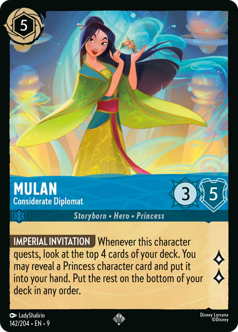 Mulan - Considerate Diplomat - 142 - Fabled