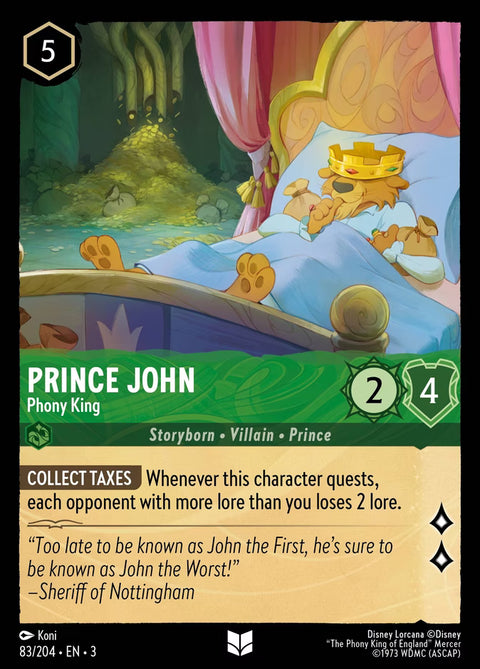 Prince John - Phony King - 83 - Into the Inklands