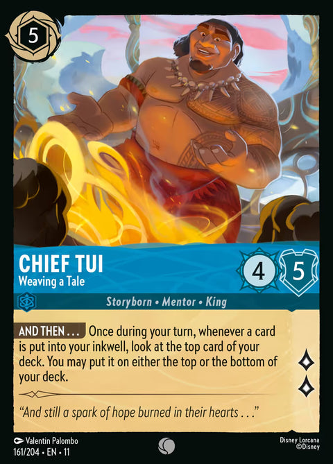 Chief Tui - Weaving a Tale - 161 - Winterspell
