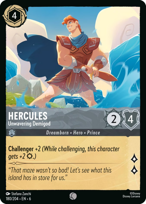 Hercules - Unwavering Demigod - 180 - Azurite Sea