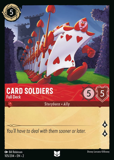 Card Soldiers - Full Deck - 105 - Rise of the Floodborn
