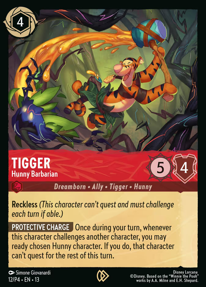 Tigger - Hunny Barbarian - 12 - Promo Set 4