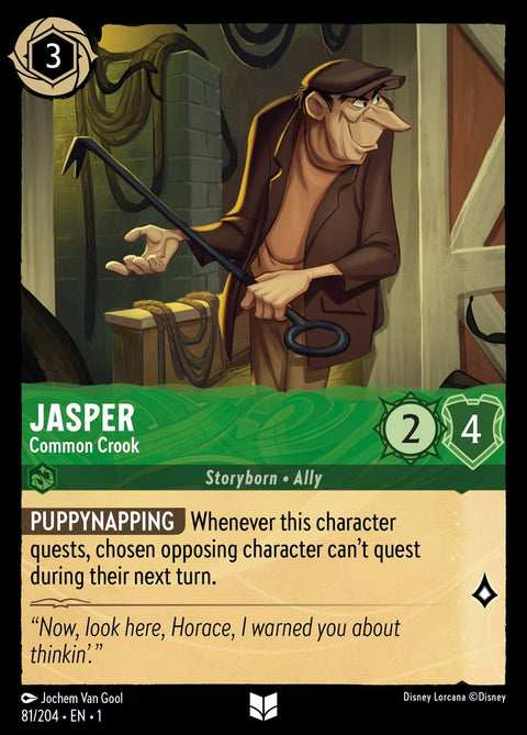 Jasper - Common Crook - 81 - The First Chapter
