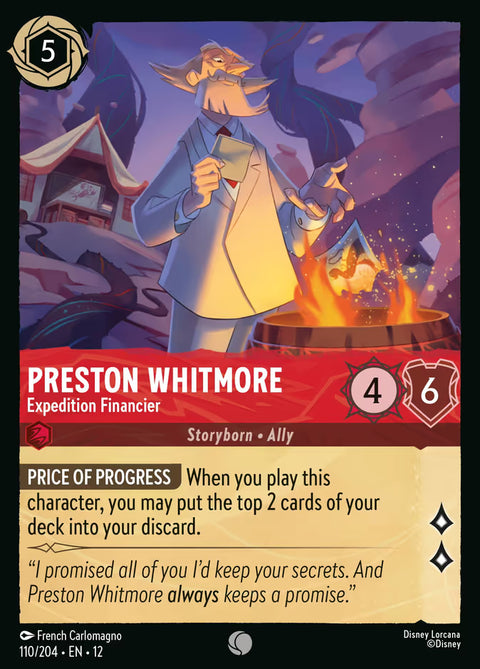 Preston Whitmore - Expedition Financier - 110 - Wilds Unknown