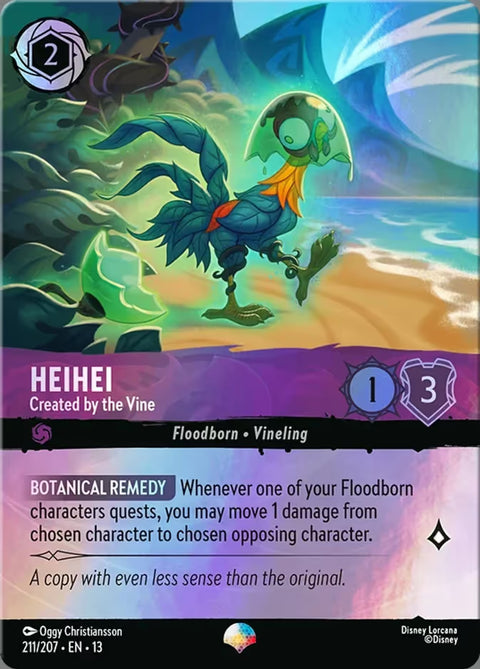 Heihei - Created by the Vine - 211 - Attack of the Vine!