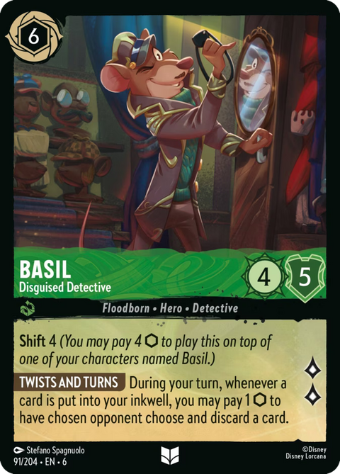 Basil - Disguised Detective - 91 - Azurite Sea