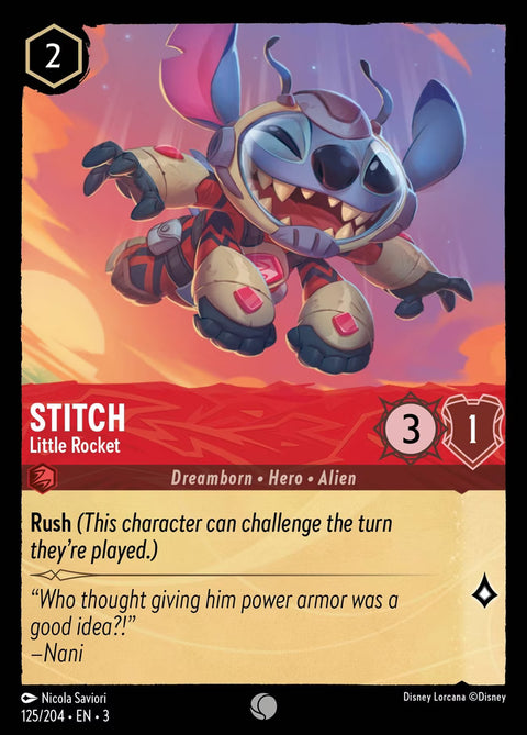 Stitch - Little Rocket - 125 - Into the Inklands