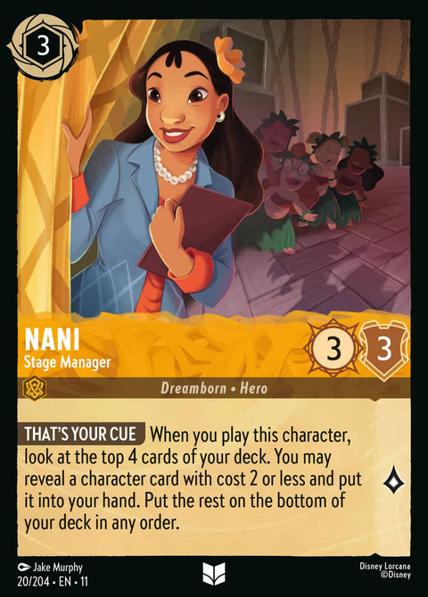 Nani - Stage Manager - 20 - Winterspell