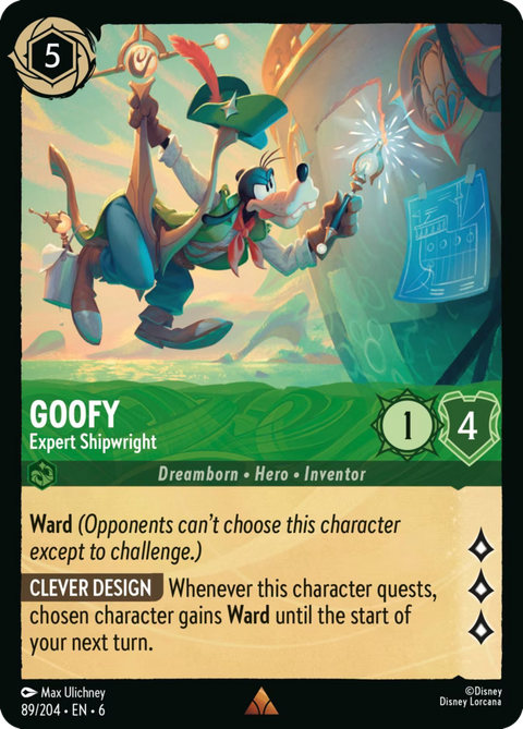 Goofy - Expert Shipwright - 89 - Azurite Sea