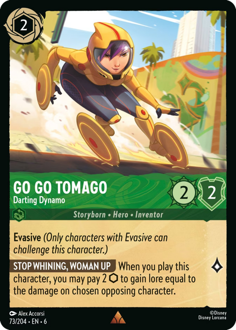 Go Go Tomago - Darting Dynamo - 73 - Azurite Sea